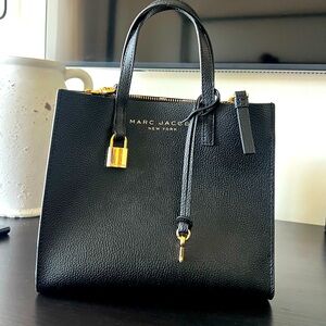 Marc Jacobs Mini Grind Leather Tote Bag